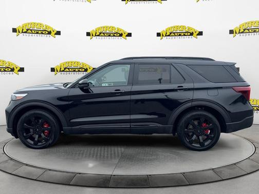 Agate Black Metallic 2023 Ford Explorer ST