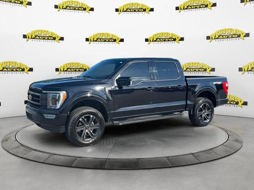 Agate Black Metallic 2021 Ford F-150 Lariat
