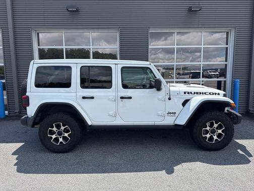 Bright White Clearcoat 2020 Jeep Wrangler Unlimited Rubicon