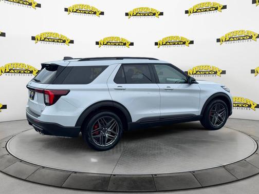 Space White Metallic 2026 Ford Explorer ST