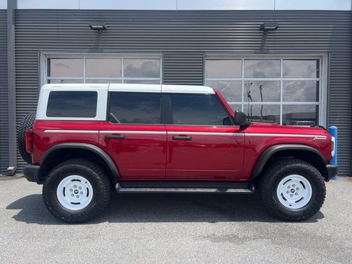 Ruby Red Metallic Tinted Clearcoat 2025 Ford Bronco Heritage Edition