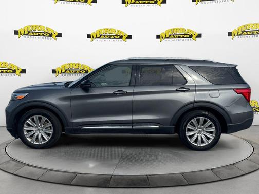 Carbonized Gray Metallic 2023 Ford Explorer Limited