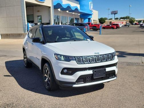 Bright White Clearcoat 2025 Jeep Compass Limited