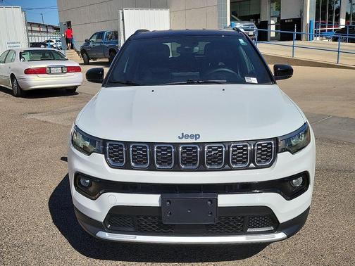 Bright White Clearcoat 2025 Jeep Compass Limited