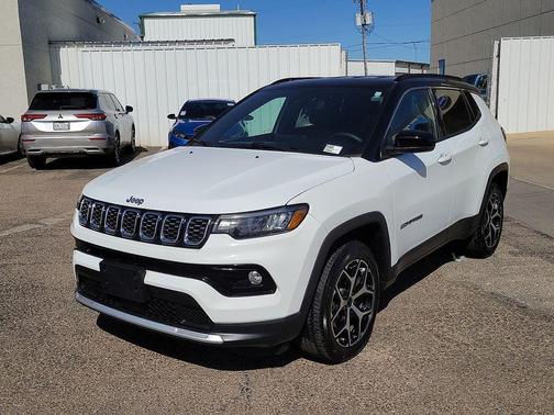 Bright White Clearcoat 2025 Jeep Compass Limited