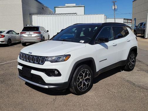 Bright White Clearcoat 2025 Jeep Compass Limited