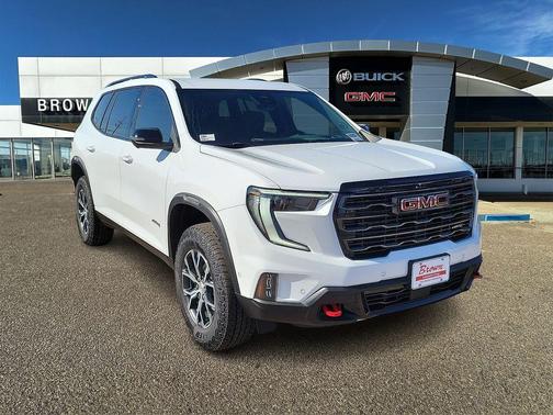 Summit White 2026 GMC Acadia AT4