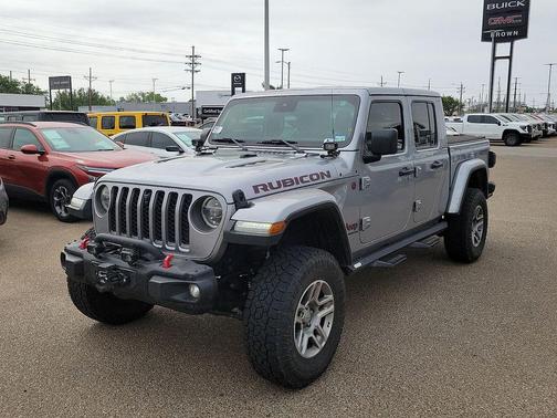 Billet Silver Metallic Clearcoat 2021 Jeep Gladiator Rubicon