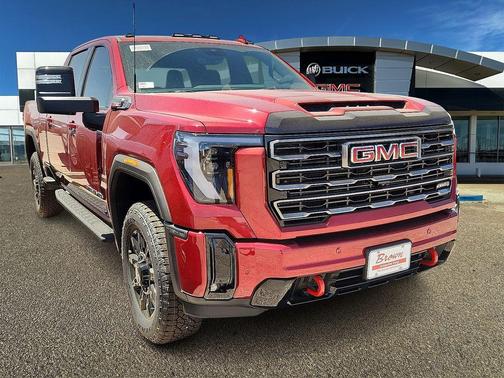 Volcanic Red 2026 GMC Sierra 2500 AT4