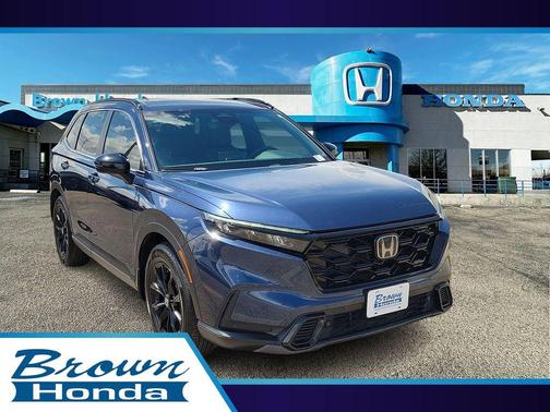 Blue 2025 Honda CR-V Hybrid Sport-L