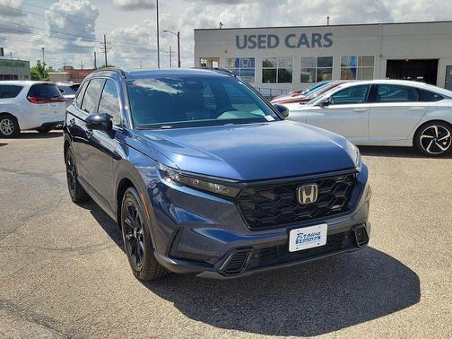 Blue 2025 Honda CR-V Hybrid Sport-L
