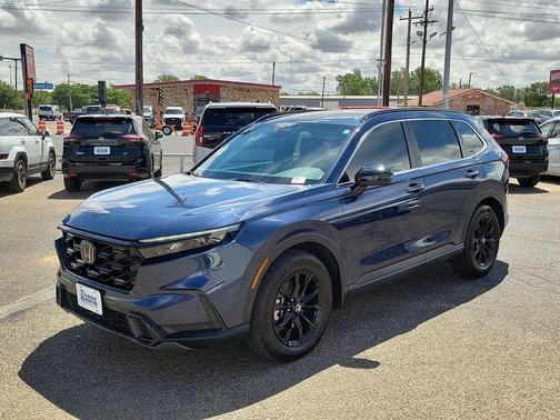 Blue 2025 Honda CR-V Hybrid Sport-L