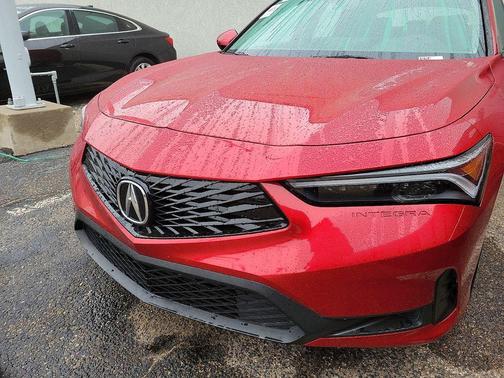 Red 2025 Acura Integra Base