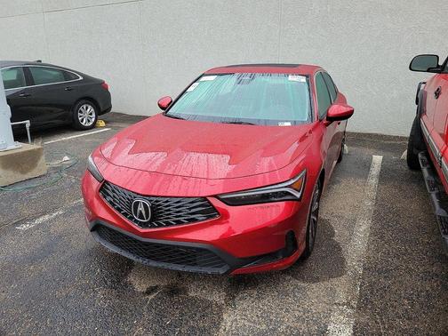 Red 2025 Acura Integra Base