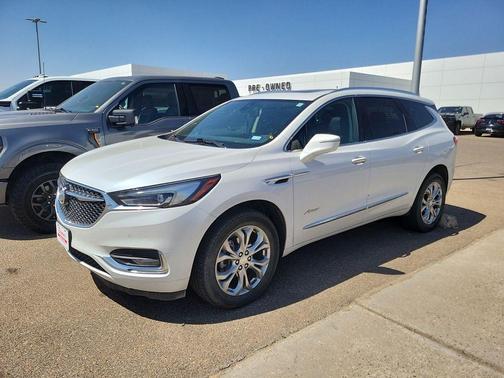 White Frost Tri-Coat 2021 Buick Enclave Avenir