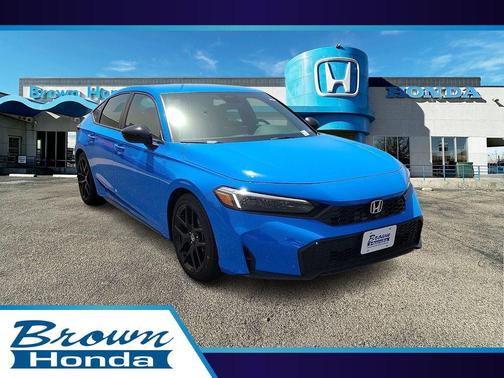 Boost Blue Pearl 2026 Honda Civic Sport