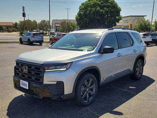 Solar Silver Metallic 2026 Honda Pilot Sport