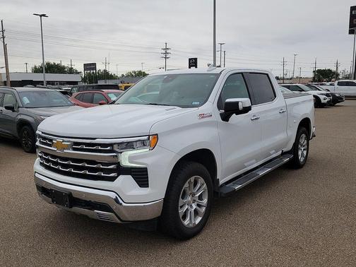 Summit White 2022 Chevrolet Silverado 1500 LTZ