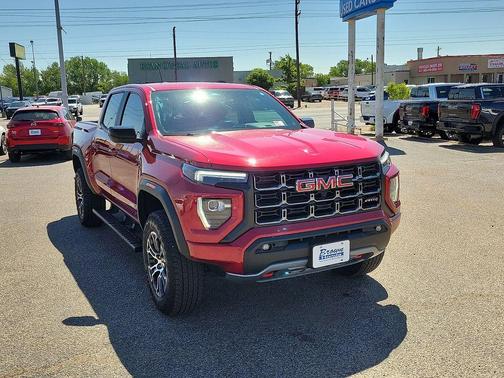 Volcanic Red 2024 GMC Canyon AT4