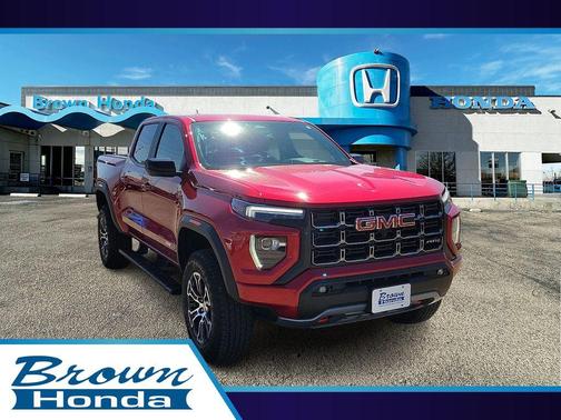 Volcanic Red 2024 GMC Canyon AT4
