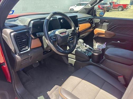 Volcanic Red 2024 GMC Canyon AT4