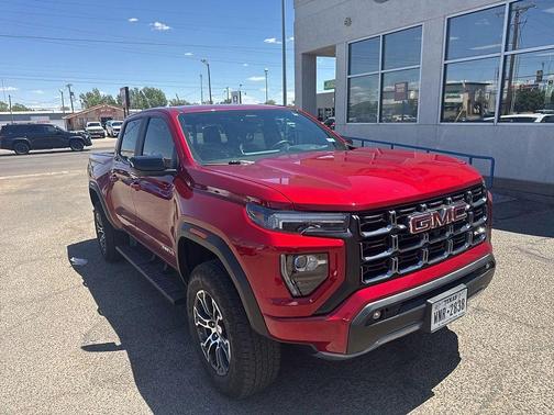Volcanic Red 2024 GMC Canyon AT4