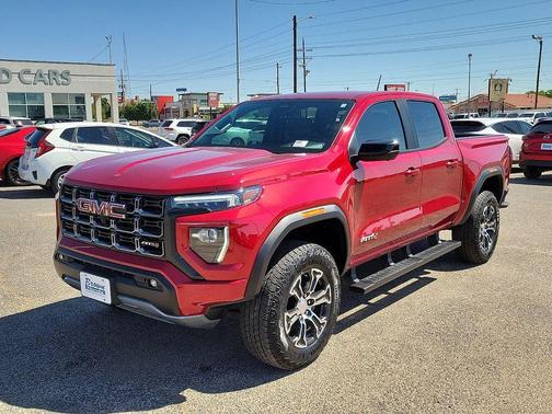 Volcanic Red 2024 GMC Canyon AT4