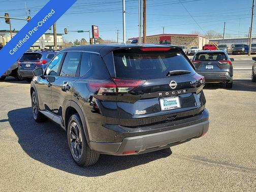 Super Black 2025 Nissan Rogue SV
