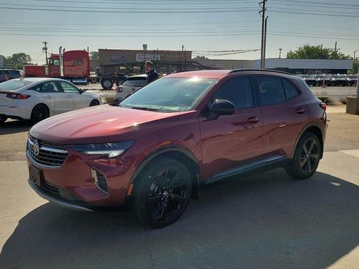 Cinnabar Metallic 2023 Buick Envision Preferred