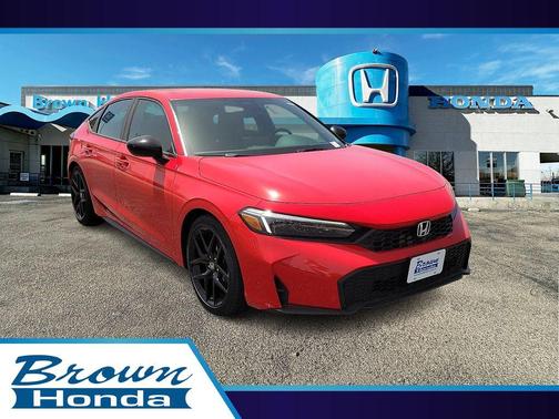Rallye Red 2026 Honda Civic Sport