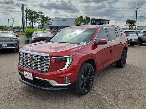 Volcanic Red 2026 GMC Acadia Denali