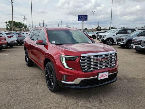 Volcanic Red 2026 GMC Acadia Denali
