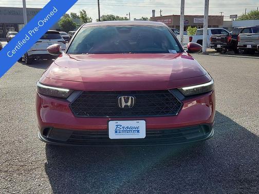 Burgundy 2023 Honda Accord LX