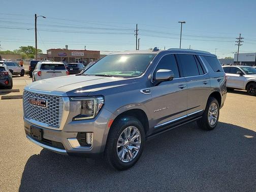Satin Steel Metallic 2022 GMC Yukon Denali
