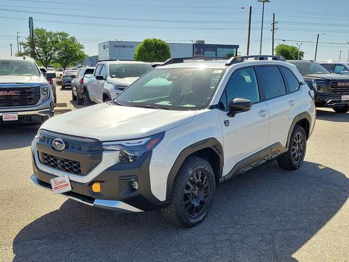 Crystal White Pearl 2026 Subaru Forester Wilderness