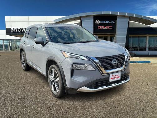 Boulder Gray Pearl 2023 Nissan Rogue Platinum