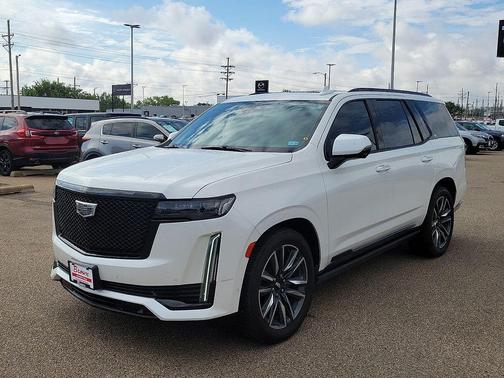 Crystal White Tri-Coat 2021 Cadillac Escalade Sport
