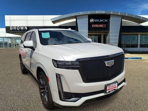 Crystal White Tri-Coat 2021 Cadillac Escalade Sport