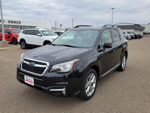 Crystal Black Silica 2018 Subaru Forester 2.5i Touring