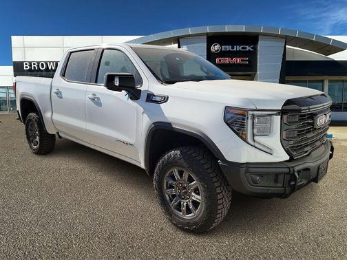 Summit White 2026 GMC Sierra 1500 AT4X