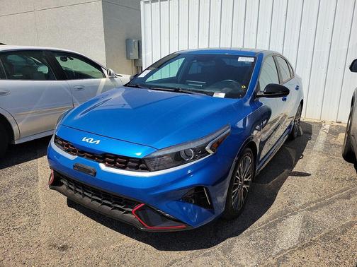 Blue 2023 Kia Forte GT-Line