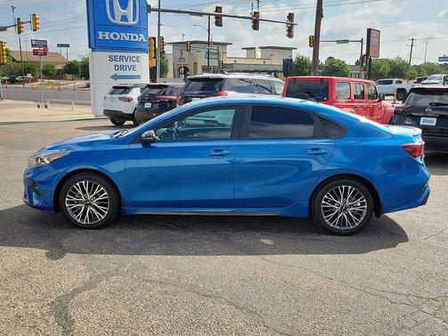 Blue 2023 Kia Forte GT-Line