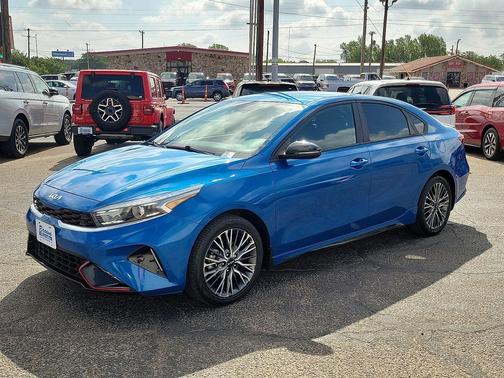 Blue 2023 Kia Forte GT-Line