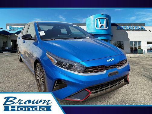 Blue 2023 Kia Forte GT-Line