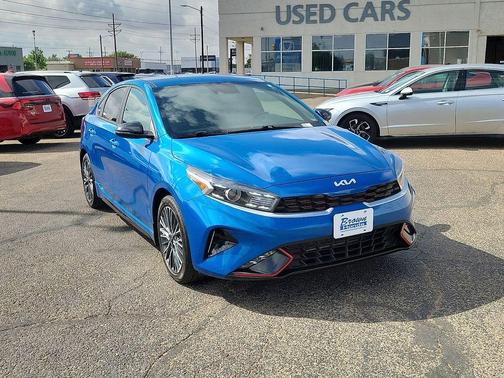 Blue 2023 Kia Forte GT-Line