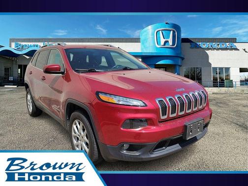 Deep Cherry Red Crystal Pearlcoat 2017 Jeep Cherokee Latitude