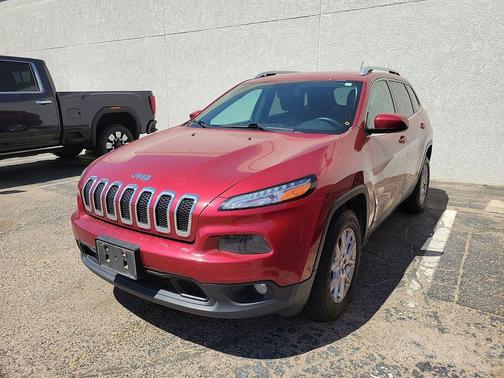 Deep Cherry Red Crystal Pearlcoat 2017 Jeep Cherokee Latitude