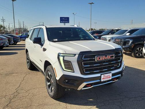 Summit White 2026 GMC Yukon AT4