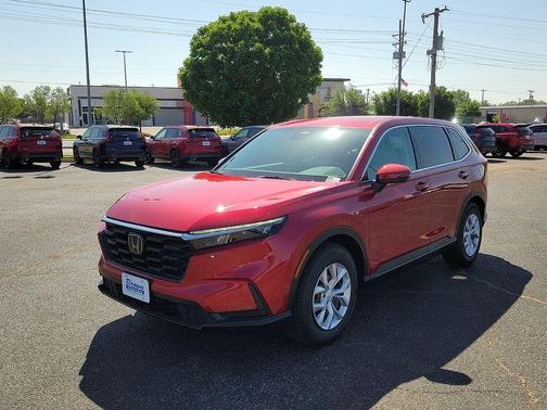 Radiant Red Metallic 2026 Honda CR-V LX