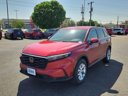Radiant Red Metallic 2026 Honda CR-V LX